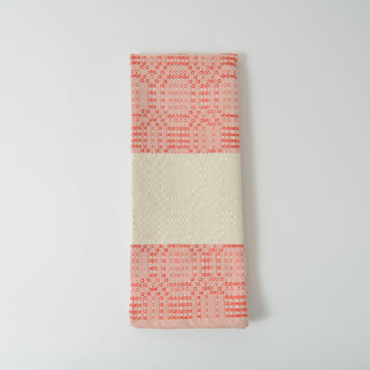 Homestead Hand Towel ~ Crimson