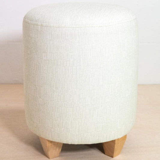 Leucadia in Eleuthera Small Round Ottoman