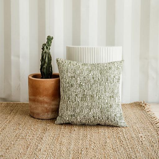 Leucadia in Cereus 18" x 18" Pillow