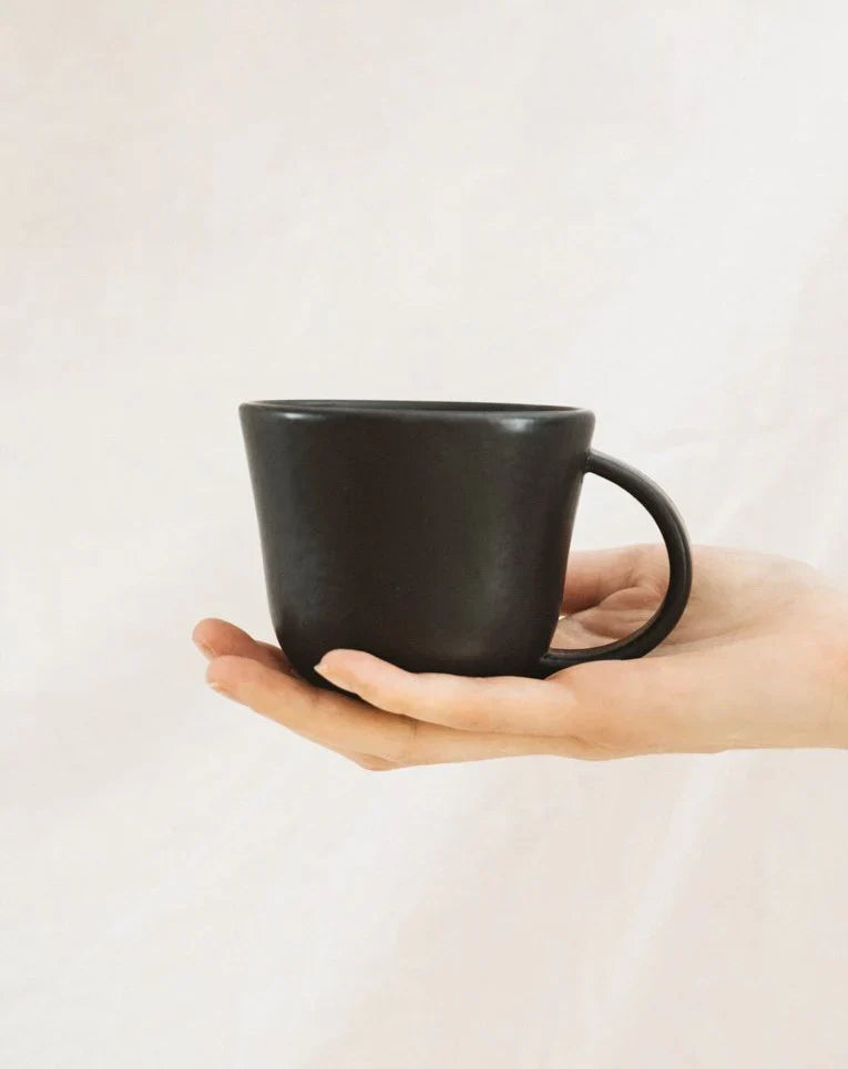 S/4 Tunisian Mug - Matte Black