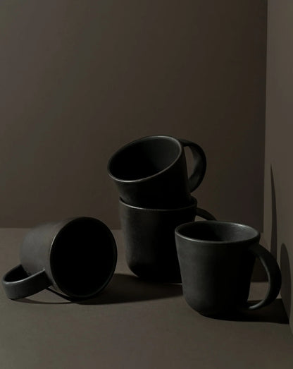 S/4 Tunisian Mug - Matte Black