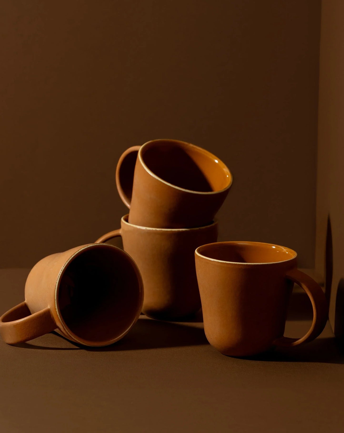 S/4 Tunisian Mug - Terracotta