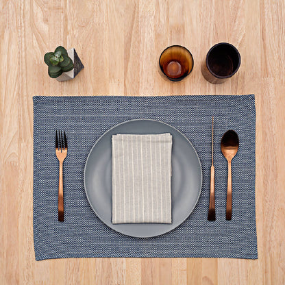 Rustic Placemats - Blue / set of 4