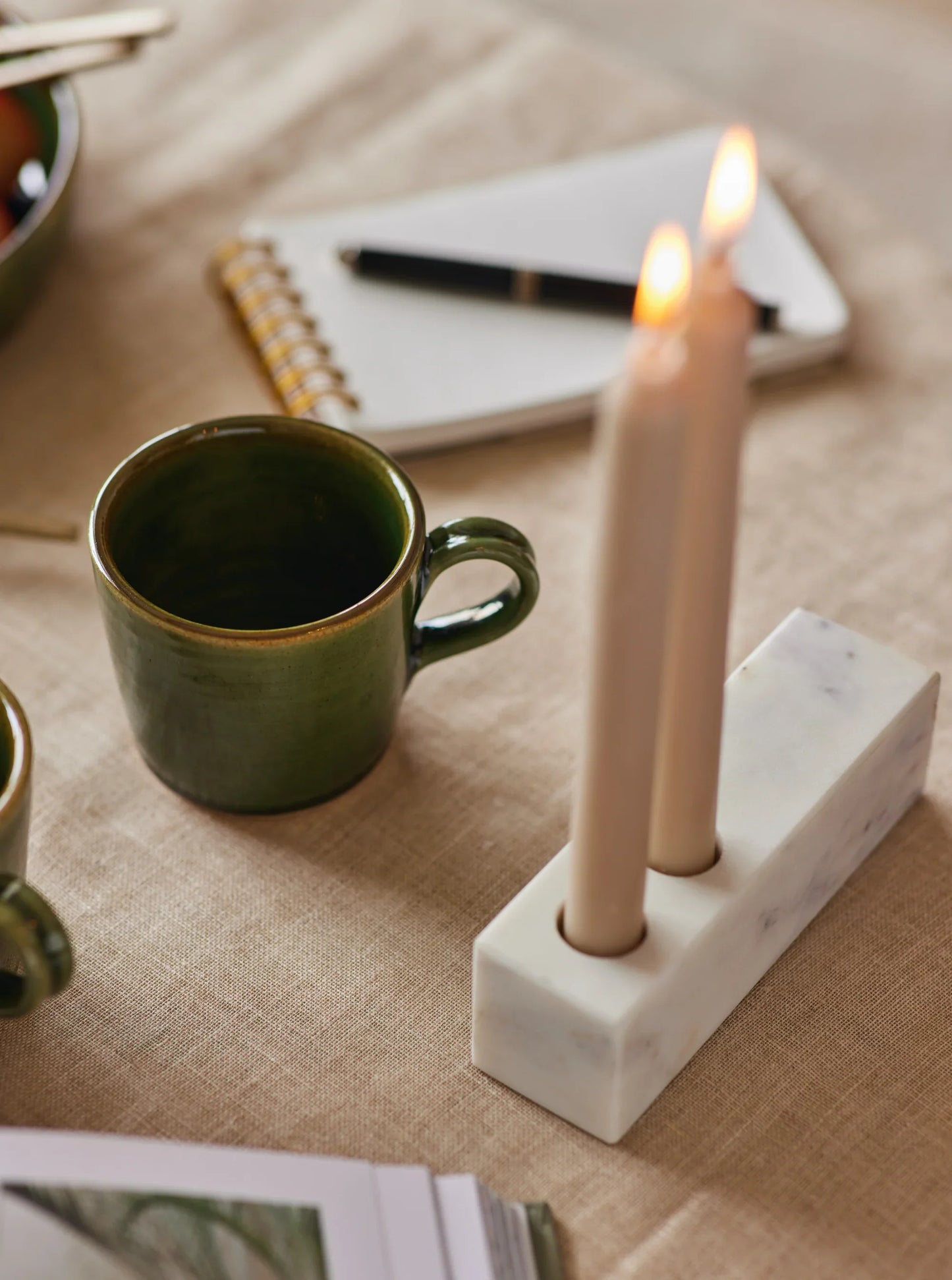 Marble Candle Holder