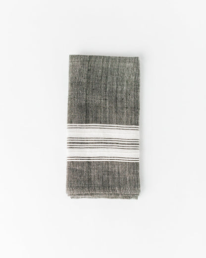 Aden Napkins, Grey / Natural - set of 4