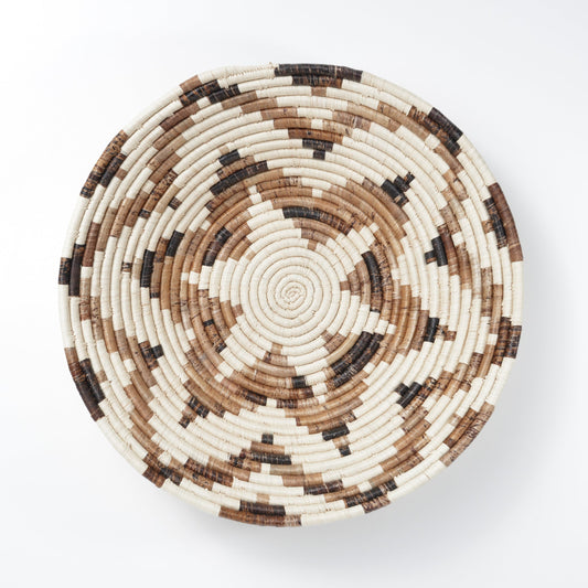 Large Layered Petal Basket ~ Banana Fiber