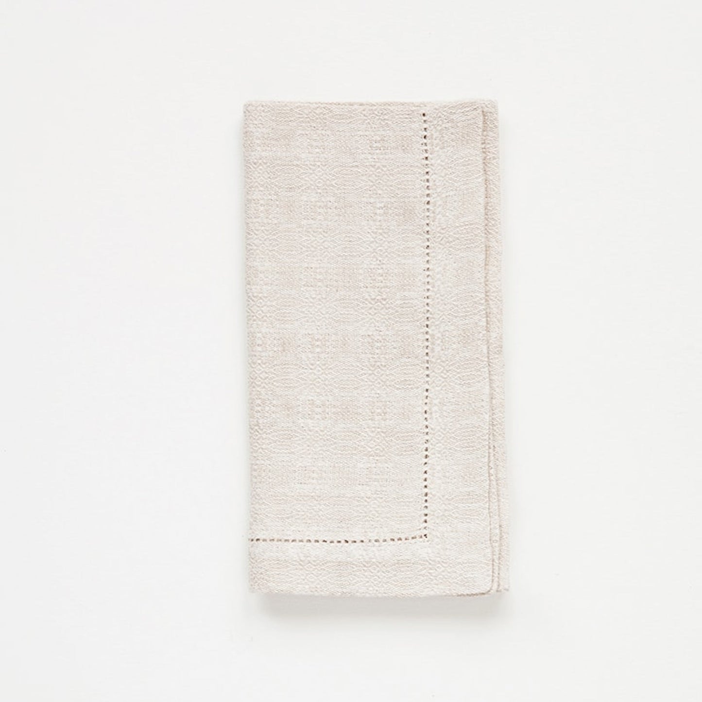 S/4 Cloverleaf Napkins - Natural