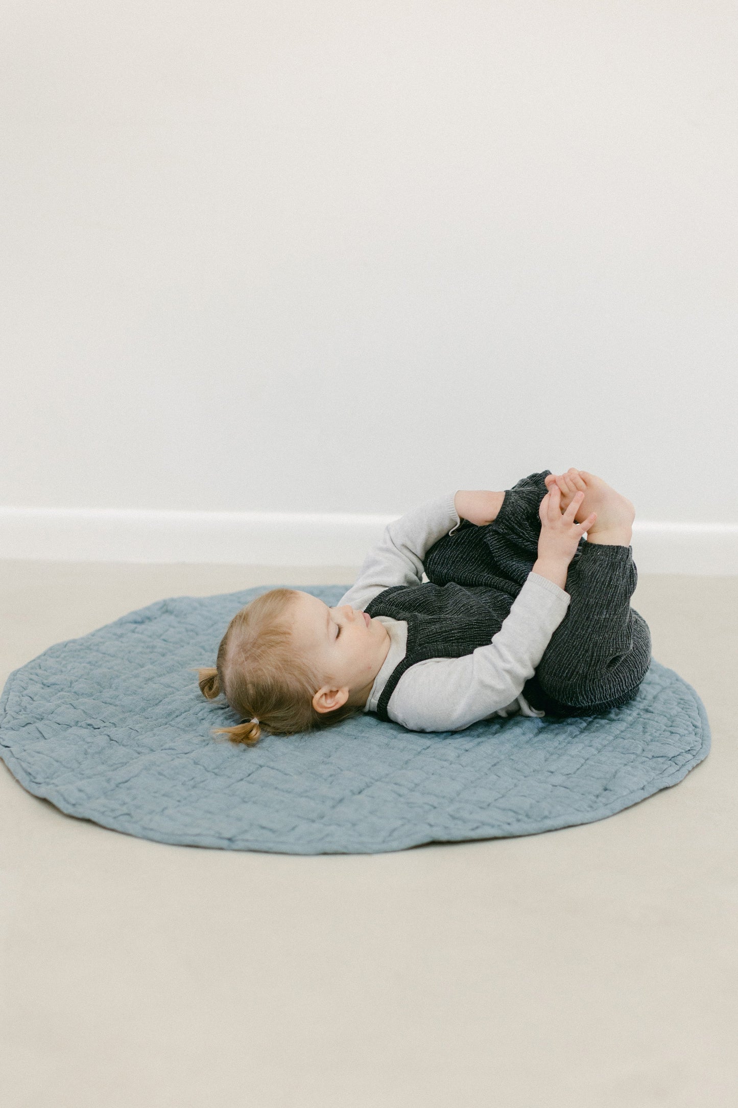 Quilted Play Mat - Denim