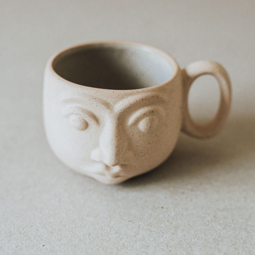 Handcrafted Face Mug