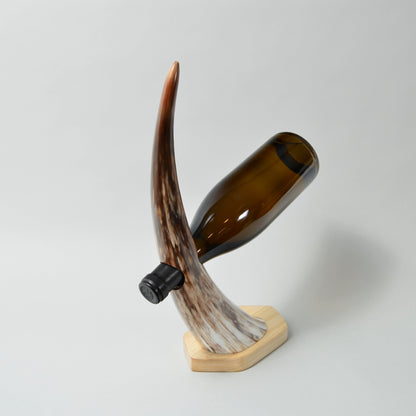 Balanced Horn Wine Holder