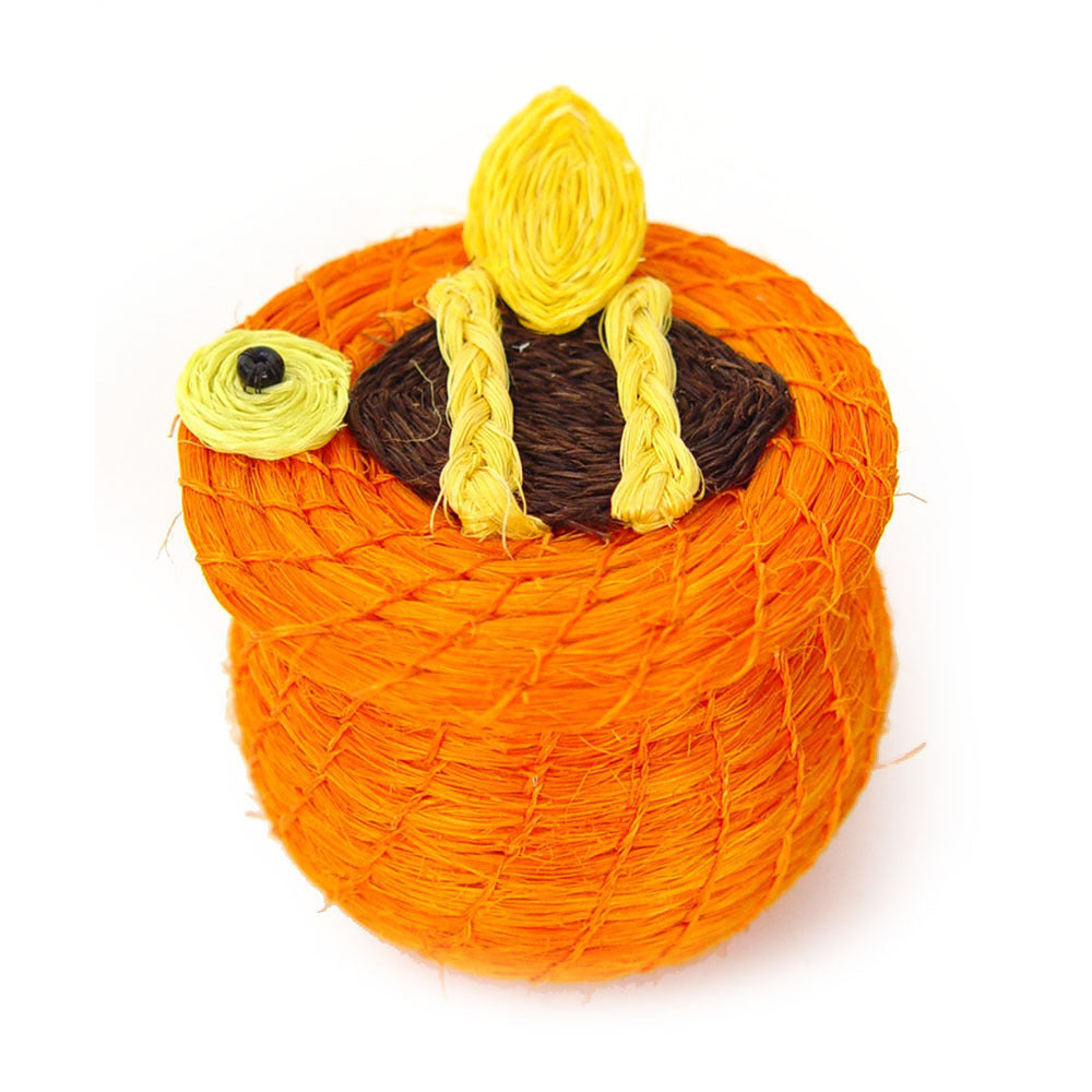 Honey Bee Lidded Basket